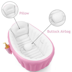 PandaEar travel-friendly folded bathtub ready for trips