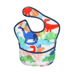 PandaEar bib highlighting waterproof front fabric keeps dry