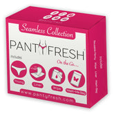 Panty Fresh seamless underwear shown for on-the-go comfort and quick wearability.
