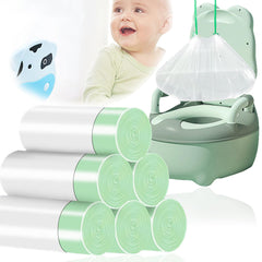 Panxxsen potty liners with drawstring for quick, hygienic cleanup during potty training.