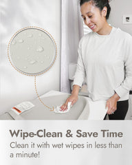 Papablic washable cover provides a soft, skin-friendly surface you can launder