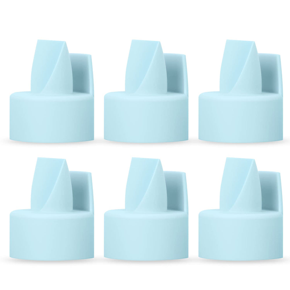 Papablic duckbill valve blue packaging shows BPA-free silicone for easy replacement.