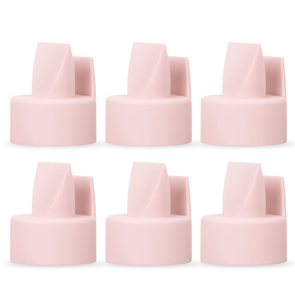Papablic duckbill valves pink pack compatible with Spectra and Medela pumps