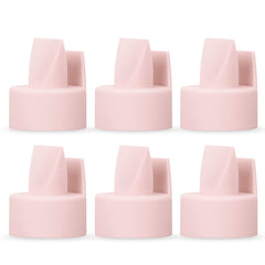 Papablic duckbill valves pink pack compatible with Spectra and Medela pumps