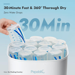 Papablic Pro Max 13 bottle capacity configuration for large families.