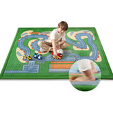 PaPaMat 1.3-inch memory foam play mat with plush comfort for floor time