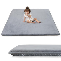 PaPaMat 1-3-inch thick play mat close-up, cushioned surface for tummy time.