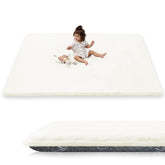PaPaMat 1.5-inch foam cushioning supports gentle play and tummy time.