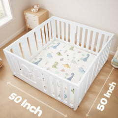 PaPaMat non-slip base keeps the mat securely in place during play