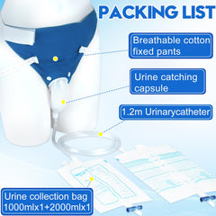 PAPERAW night-bag 2000ml supports overnight use with fewer changes