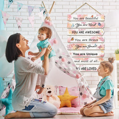 Paquesta butterfly wall art 8-piece set wood sign detail adds rustic charm to nursery walls