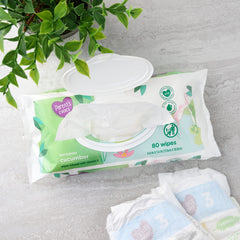 Parent's Choice vitamin E infused wipe for gentle skin cleaning