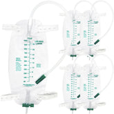 PARIZONE 5-pack leg bag set with 1000ml capacity for daily use.