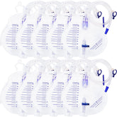 Parizone urine drainage bag 2000ml capacity with clear volume markings for easy monitoring.