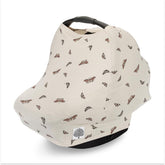 Parker Baby Co. Butterfly 4-in-1 car seat cover delivering sun protection and privacy.