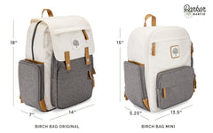 Parker Baby Co. diaper backpack with stroller straps for hands-free errands