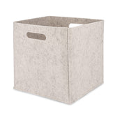 Parker Baby Co. felt cube bin for nursery organization keeps essentials accessible.