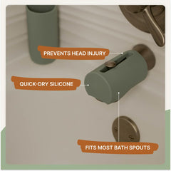 Parker Baby spout cover dries quickly and is easy to clean.