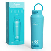 Paruu bottle warmer travel blue with fast heating for on-the-go feeds.