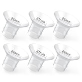 Paruu 21mm flange inserts pack close-up silicone, comfortable, BPA-free.
