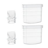 Paruu P10 duckbill valves 2 pack for reliable milk flow.