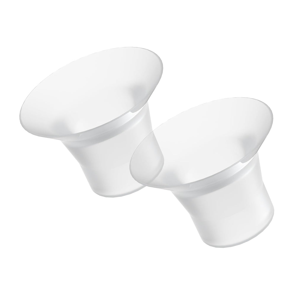 Paruu P10 19mm flange insert close-up, smooth silicone for comfortable pumping.