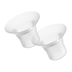 Paruu P10 19mm flange insert close-up, smooth silicone for comfortable pumping.