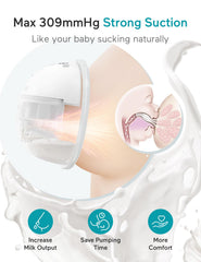 Paruu P16 compact 240g design enables discreet pumping under clothing.