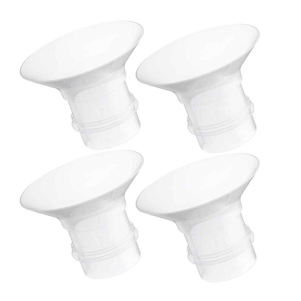 Paruu P16 flange insert 17mm front view for secure seal during pumping