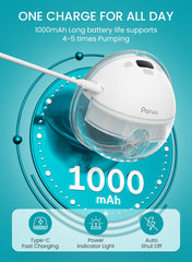 Paruu P16 flange insert 21mm for medium fit and efficient pumping