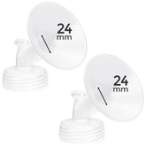 Paruu Spectra 24mm flange replacement in a durable 2-pack for Spectra S1/S2/9 Plus