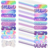 Patelai 300-piece kids bandages pack with assorted patterns for home and on-the-go care.