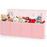 Patelai extra large toy box chest front view for spacious toy storage