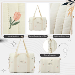 Paterr multipurpose bag shown for beauty and toiletry organization.