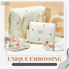 Paterr small diaper bag compact design for quick grab and go.