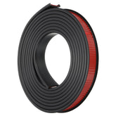 PATIKIL TPE U-Shape edge banding in black roll for durable edge protection.