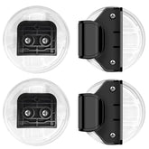 Pawtners retractable gate parts in black, secure replacement for your gate