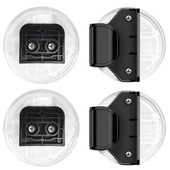 Pawtners retractable gate parts in black, secure replacement for your gate