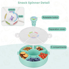 Pawtong color-matching button design helps quick selection and reduces mealtime fuss.