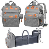 PBell baby diaper bag with changing station for quick on-the-go diaper changes.