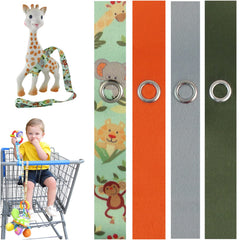 PBnJ Baby Toy Saver Strap teether clip keeps small toys within reach during teething sessions.