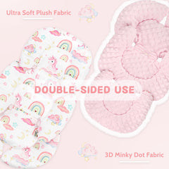 Pea Pod reversible head and body support for year-round warmth and breathability.
