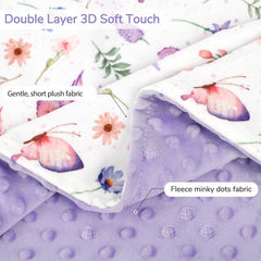 Pea Pod Micro Minky fabric delivers silky softness for sensitive skin