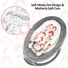 Strap covers from Pea Pod reduce rubbing on baby's delicate facial skin during travel.