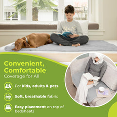 PeapodMats easy-care wash and tumble dry for simple maintenance.