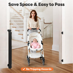 Peluasua indoor-outdoor gate suitable for doorways, pets, and kids