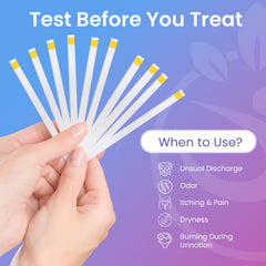 Pelvana cotton swab for sample collection provides a gentle, hygienic specimen for testing.