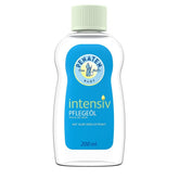 Penaten Baby Oil bottle shows gentle, fast-absorbing hydration for dry skin