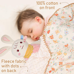 Pengtai baby girl gift basket bunny toy—soft plush for nap-time comfort.