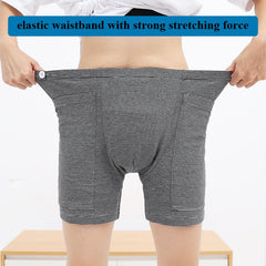 PENINSULA LOVE elastic waistband demonstrates adjustable, comfortable wear.